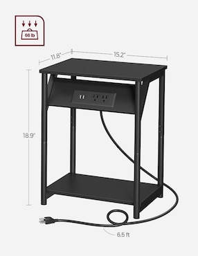 Mesa armable Bampu Songmics Home