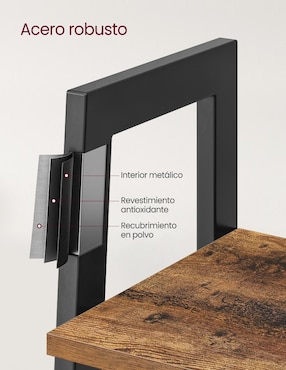 Librero armable Barnet Songmics Home de madera
