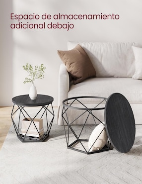 Mesa auxiliar armable Gretha Songmics Home
