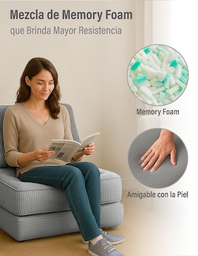 Sofá cama Magma Life de tela