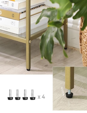 Mesa auxiliar armable Baris Songmics Home