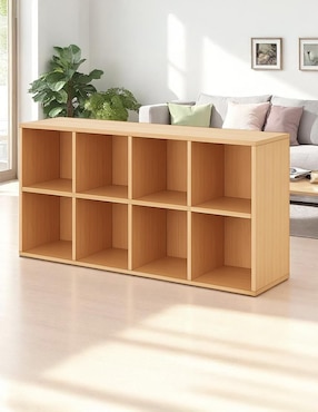 Librero armable 8 Cubos Ilios Innova de MDF