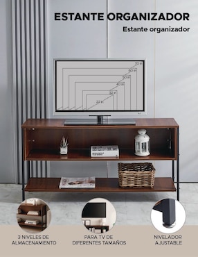 Mueble de tv armable Elite Elly de MDF