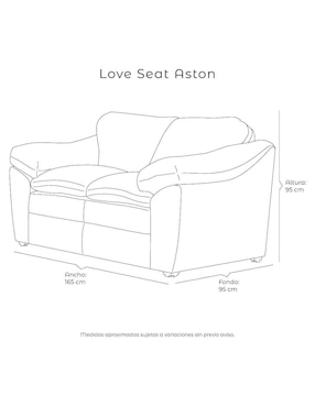 Love seat Dicasa Aston