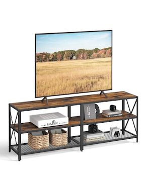 Mueble de TV armable Dailen Songmics Home de metal y madera