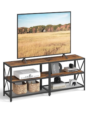 Mueble de TV armable Dailen Songmics Home de metal y madera