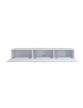 Mueble flotante para TV armable Hogare de melamina