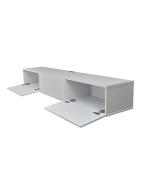 Mueble flotante para TV armable Hogare de melamina