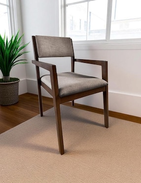 Comedor Ansoal para 4 personas de madera de parota
