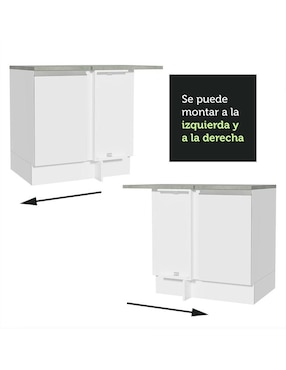 Gabinete armable Glamy Madesa de MDP