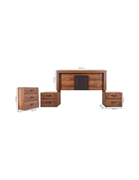 Set recámara Sochic Saint Germain de MDF