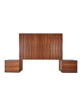 Set recámara Sochic Amarella de chapa madera