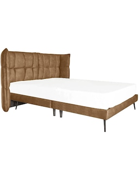 Cama Sanft Sochic de tela King Size