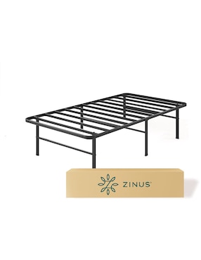 Base para cama armable Rumi Zinus de acero inoxidable
