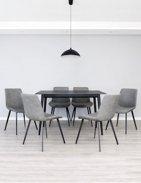 Comedor Looney Haus para 6 personas de cerámica