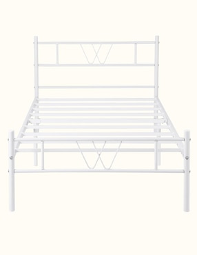 Base para cama armable Koke Home Make de metal individual