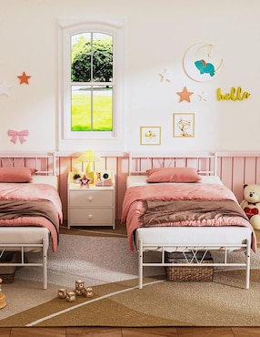 Base para cama armable Koke Home Make de metal individual