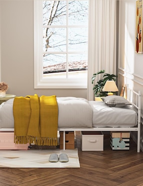 Base para cama armable Koke Home Make de metal individual