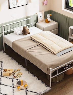 Base para cama armable Koke Home Make de metal individual