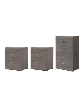 Set recámara Sochic Kira de MDF