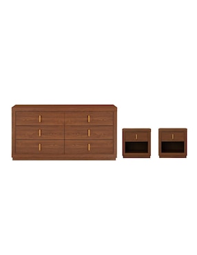 Set recámara Sochic Umea de MDF