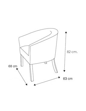 Comedor Vaniglam para 4 personas de mármol