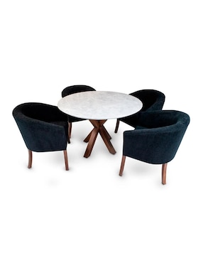 Comedor Vaniglam para 4 personas de mármol