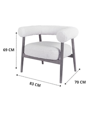 Sillón Vannes Cantia