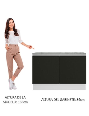 Gabinete armable Glamy Madesa de MDP