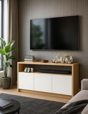 Mueble de TV armable Hogare de melamina