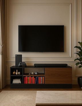 Mueble de TV armable Hogare de melamina