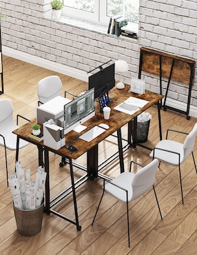 Escritorio armable Ascoli Vintage Home Make de aglomerado