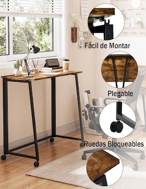 Escritorio armable Ascoli Vintage Home Make de aglomerado