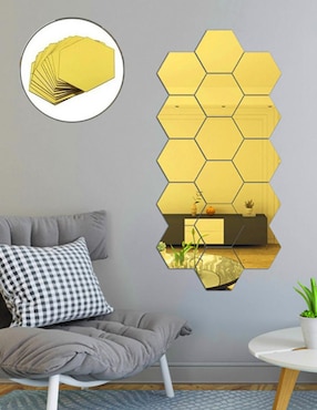 Espejo hexagonal Rivalink