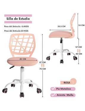 Silla escritorio 360° rotation Gomyhome