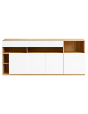 Mueble de tv armable Hogare de melamina