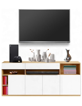 Mueble de tv armable Hogare de melamina