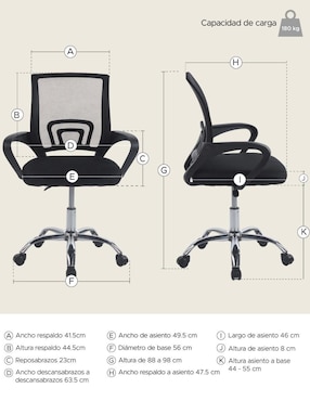 Silla escritorio X-Pross