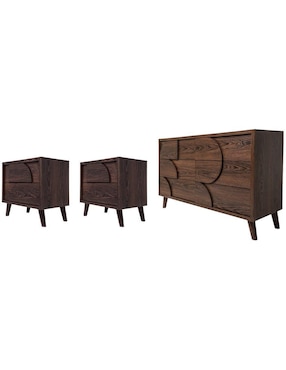 Set recámara Sochic Century de MDF