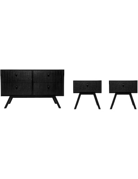 Set recámara Sochic Japandi de MDF