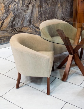 Comedor Vaniglam para 4 personas de cristal
