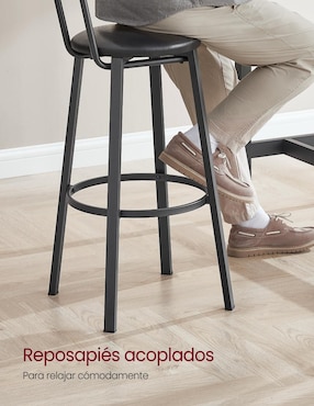 Juego de bancos Delon Songmics Home de acero