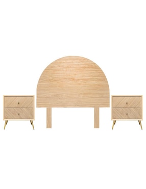 Set cabecera Oriole + Chevron Sochic de melamina