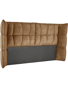 Cama Sanft Sochic de madera y tela mat