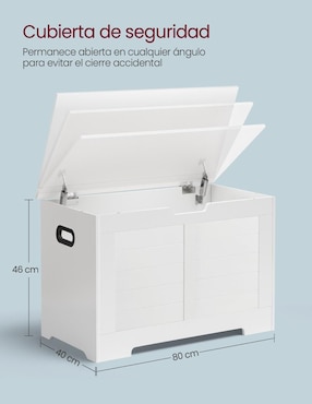 Baúl de madera Songmics Home Haiden