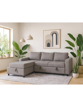 Sala modular izquierda Anete Kessa de velvet