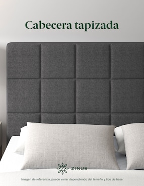 Base para cama armable Leo Zinus de chapa madera