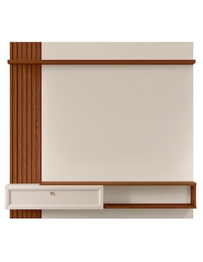 Mueble flotante para TV armable Alvorada Bossa de MDF