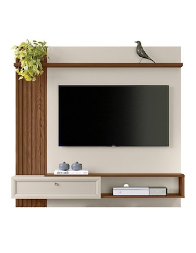 Mueble flotante para TV armable Alvorada Bossa de MDF