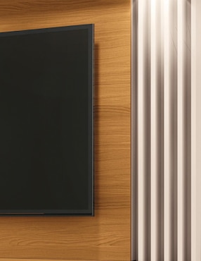 Mueble flotante para TV armable Cosmo Bossa de MDF